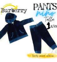 Pants Burberry Niño 1 Año Rayado Azul. La Segunda Bazar segunda mano   México 