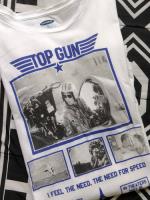 Playera Top Gun Old Navy 2xl Oversiz Tom Cruise Película Uso, usado segunda mano   México 