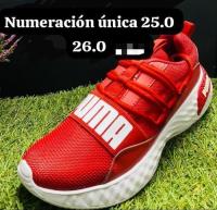 Tenis Pumaa Premium Rojos #25.5, usado segunda mano   México 