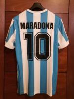 Usado, Playera Jersey Fútbol Retro Maradona Argentina Mundial segunda mano   México 