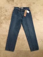 Pantalón Jeans Levis Corte Recto Cintura Alta Mujer T 24/2 segunda mano   México 