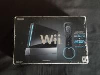 Consola Wii Negro + Cables + Controles + Caja Sin Juegos B segunda mano   México 