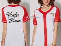 Usado, Camiseta Tipo Beisbol De Wonder Woman Mujer Maravilla M Usad segunda mano   México 