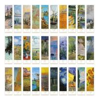 30 Separador De Páginas Libros Imagenes Arte Monet Van Gogh segunda mano   México 