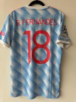 Bruno Fernandes #18 - Hombres Mediano - Jersey Manchester Ut segunda mano   México 
