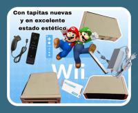 Wii Restaurado Color Blanco Con Negro Muchos Juegos segunda mano   México 