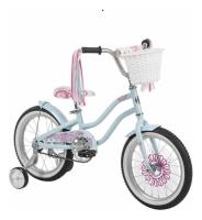Bicicleta Huffy Infantil Para Niñas Daffodil Rodada  16 Msi, usado segunda mano   México 