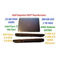 Laptop Dell 15r Touch Core I7 12gb Ram - 200gb Ssd - 1tb Hdd segunda mano   México 