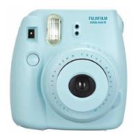 Cámara Fujifilm Instax Mini 8 Azul Celeste + Estuche, usado segunda mano   México 