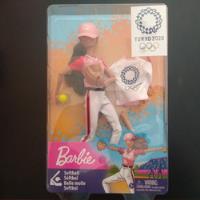 Barbie Softball Beisbolista Edición Tokyo 2020 Rosa segunda mano   México 