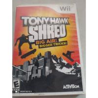Tony Hawk Shred Big Air! Wii Físico Orginal segunda mano   México 