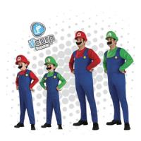 Disfraz Super Mario Bros O Luigi  Niño Y Adulto Halloween  segunda mano   México 
