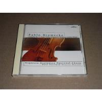Pablo Diemecke Concierto 3 Y 4 Violin Orquesta Checa Cd, usado segunda mano   México 