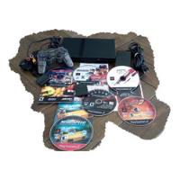 Playstation2 Slim Black+6juegos Carrera+control+tarjeta 16mb segunda mano   México 