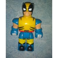Mega Bloks Marvel Wolverine Figura Compatible Con Duplo 9 Cm segunda mano   México 
