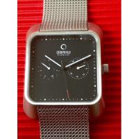 Reloj Obaku Cuarzo Dinamarca Diseño Especial. No Swatch , usado segunda mano   México 