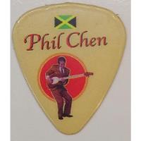 Phil Chen Plumilla Blanca De Bass Man Guitar Pick, usado segunda mano   México 