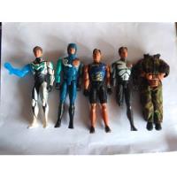 Usado, Max Steel Muñeco Ropa Militar Traje Azul Combate Lote  Doll  segunda mano   México 
