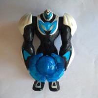 Max Steel Traje Turbo Fuerza Esfera Azul Robot Combate  segunda mano   México 