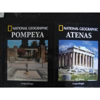 Enciclopedia National Geografic.  Atenas Y Pompeya 2 Tomos segunda mano   México 