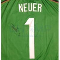 Jersey Firmado Manuel Neuer Alemania Portero Autografo 2014 segunda mano   México 