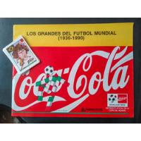 4 Estampas Álbum Los Grandes Del Futbol Italia 90 Coca Cola segunda mano   México 