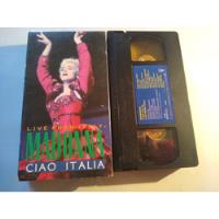 Pelicula Vhs Madonna Vhs Ciao Italia:live From Italy segunda mano   México 