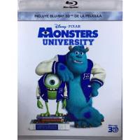 Monsters University 3d / Blu Ray 3d / Mike Wazowski / 2013 segunda mano   México 