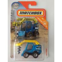Matchbox Drill Digger Inc Construccion Maquinaria Azul Mb1 segunda mano   México 