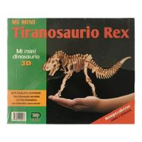 Tiranosaurio Rex 3d Armable Rompecabezas Madera Dinosaurio segunda mano   México 
