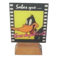 $ Portaretrato Pato Lucas Daffy Colección Años 80 Original. segunda mano   México 