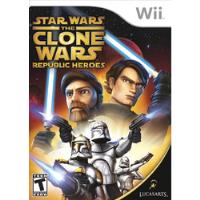 Wii & Wii U - Star Wars The Clone Wars Juego Físico Original segunda mano   México 