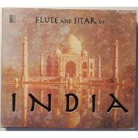 Cd India - Flute And Sitar - 2cds - Musica Del Mundo segunda mano   México 