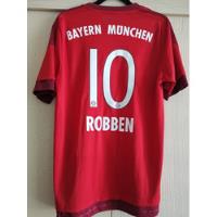 Jersey Bayern Munich 2015 Local Robben segunda mano   México 