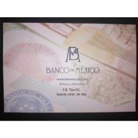 Carpeta Para Coleccionar Billetes (segunda Version) segunda mano   México 