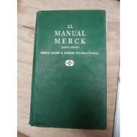 El Manual Merck, Quinta Edición - Sharp Merck segunda mano   México 