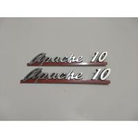 Emblema Apache 10 Chevrolet Pick Up 10 1961 Original segunda mano   México 