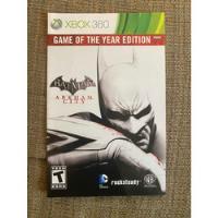 Manual Batman Arkham City Goty Edition Xbox 360 - Sin Juego, usado segunda mano   México 