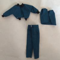 Barbie Ken Conjunto Azul Chaleco Sudadera Pantalon  segunda mano   México 