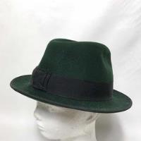 Sombrero Usado  Maizer Mils Fedora Aleman Velvet Verde, usado segunda mano   México 