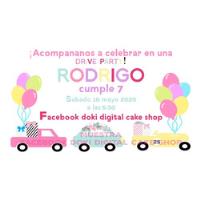 Invitaciòn Digital Imprimible Para Drive Party segunda mano   México 