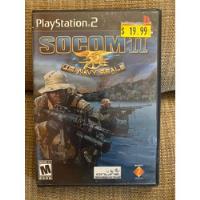 Socom 2 Us Navy Seals Primera Edicion Para Ps2 * Pasti Games segunda mano   México 