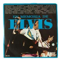 En Memoria De Elvis Presley 3 Discos Lp Album Vinilo Disco segunda mano   México 