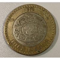 1 Moneda 10 Pesos 2007 Gráfila Invertida De Colección segunda mano   México 