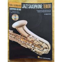 Jazz Saxophone: Tenor Método De Saxofón Jazz Con Cd segunda mano   México 