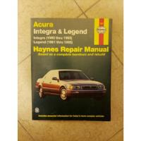 Manual De Servicio Haynes Acura Integra & Legend 90 - 95 segunda mano   México 