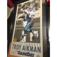Troy Aikman Nfl Cowboys 1993 Gameday Autografiado segunda mano   México 