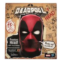 Deadpool Cabeza Parlante Interactive Talking Head Hasbro Mar segunda mano   México 