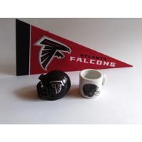 Set Nfl Mini (casco, Banderin, Taza) - Atlanta Falcons, usado segunda mano   México 