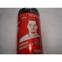 Lata Coca-cola----rusia 20018----giovani Do Santos segunda mano   México 